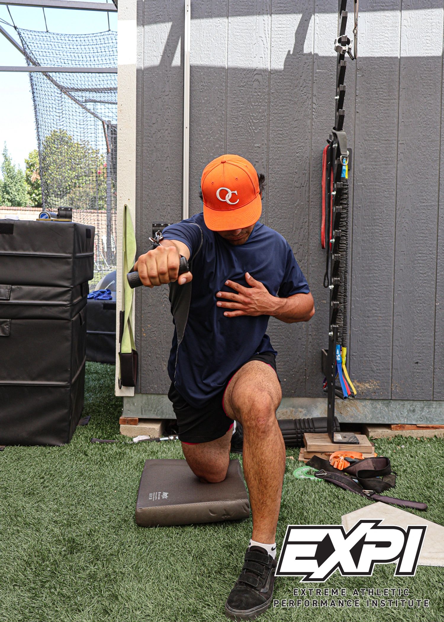 EXPI athlete training session